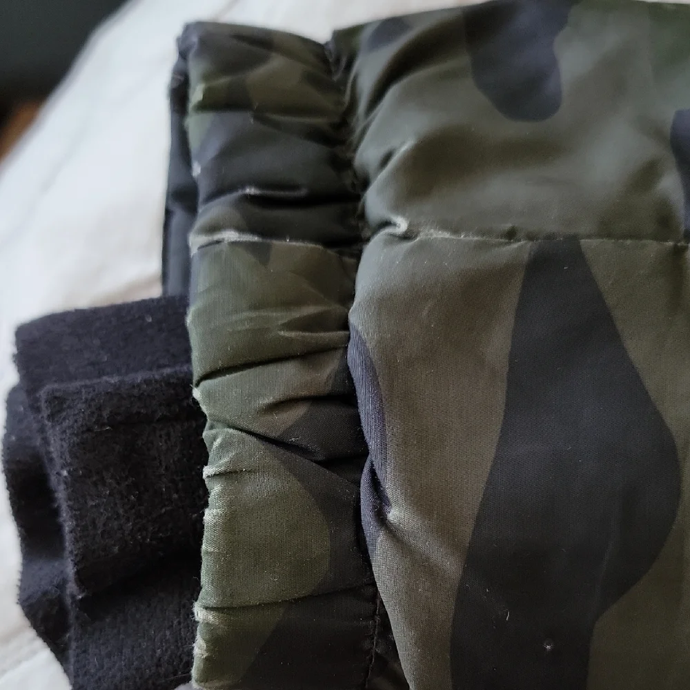 S13 Kids Camouflage Puffer Jacket- READ